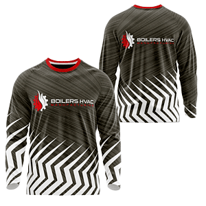 Unisex 150 GSM Poly Interlock Performance Long Sleeve Sublimation T-shirt