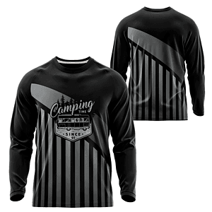 Unisex 150 GSM Short Hole Mesh Performance Sublimation Long Sleeve T-shirt