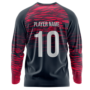 Unisex 150 GSM Jacquard Mesh Performance Long Sleeve Sublimation T-shirt
