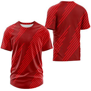 Unisex 160 GSM Football Mesh Performance Sublimation Short Sleeve T-shirt