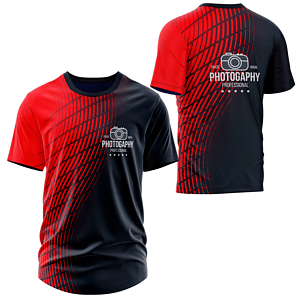 Unisex 150 GSM Jacquard Mesh Performance Short Sleeve Sublimation T-shirt