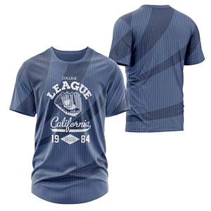 Unisex 150 GSM Pinhole Mesh Performance Sublimation Short Sleeve T-shirt