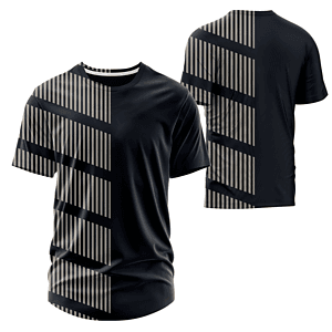Unisex 125 GSM Woven Roving Performance Sublimation Short Sleeve T-shirt