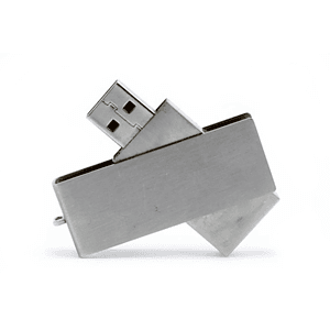 Swivel Metallic Radial USB Flash Drive