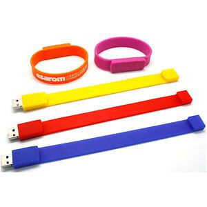Wristband USB Flash Drives w/ Custom Logo USB Drive