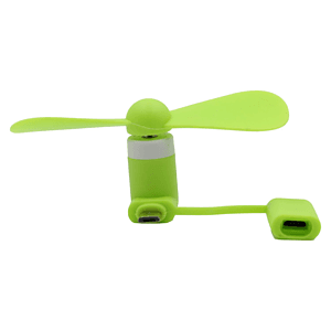 Mini USB Fan Dual with Lightning and Micro USB