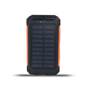 Waterproof Compass Solar Power Bank w/Flashlight 8000mah