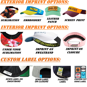 Fully Customizable Made to Order Visors