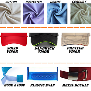 Fully Customizable Made to Order Visors