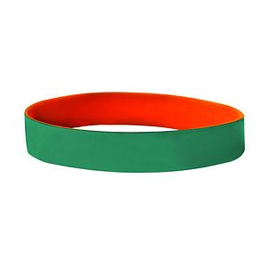 Dual Layered Color Coat Wristband
