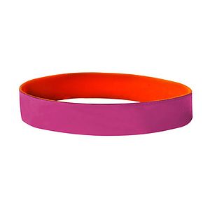 Dual Layered Color Coat Wristband