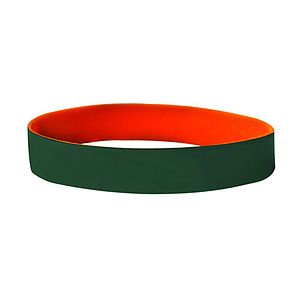 Dual Layered Color Coat Wristband