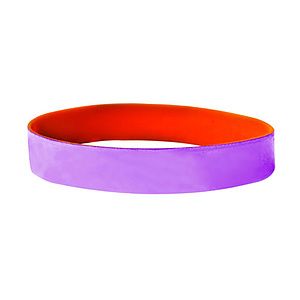 Dual Layered Color Coat Wristband