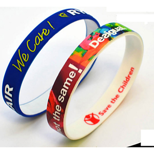 Dual Layered Color Coat Wristband