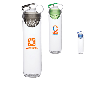 27 oz. BPA free Gridiron Infuser Sports Water Bottles