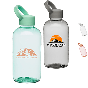 20 oz. Flexi-Grip easy squeeze Sports Water Bottle w/ Handle