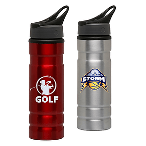 27.25 oz. Flip Top Spout Aluminum Water Bottles