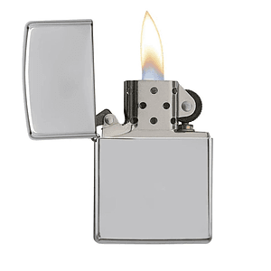 Zippo® USA-Made Windproof Classic High Polish Chrome Lighter