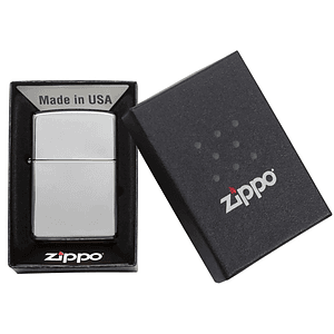 Zippo® USA-Made Windproof Classic High Polish Chrome Lighter