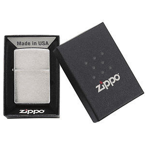 Zippo® USA-Made Windproof Classic Matte Chromes Lighter