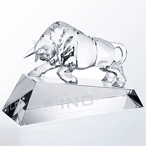 Optimistic Bull Crystal Award
