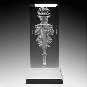 Victory Flame Crystal Award