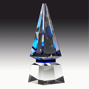 Blue Spire Crystal Award