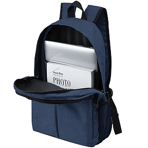 Professional Heather Lite Water-Resistant Business Laptop Backpack