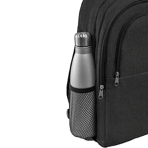 Professional Heather Lite Water-Resistant Business Laptop Backpack