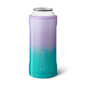24/25 oz BruMate® Stainless Steel Insulated Hopsulator Glitter Slim Can Cooler
