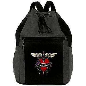 Premium 1200D Vibrant Fusion Sport Drawstring Backpack (14” x 18” x 7.5”)