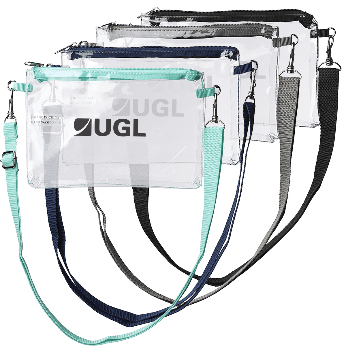 Tulia Transparent Carrying Bags W/ Custom Print