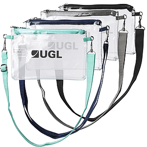 Tulia Transparent Carrying Bags W/ Custom Print