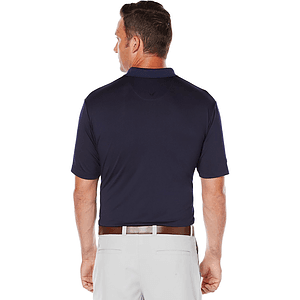 Callaway® Moisture Wicking UPF 50+ Solid Stretch Men's Polo Shirt with Custom Logo