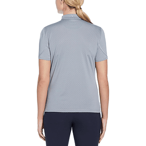 Callaway® All Over Stitched Moisture Wicking Women's Chev Polo Shirt with Custom Logo