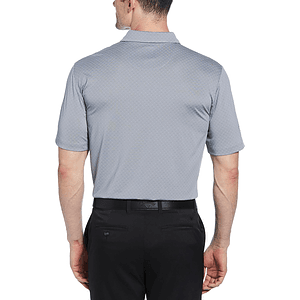 Callaway® All Over Stitched Moisture Wicking Men's Chev Polo Shirt with Custom Logo