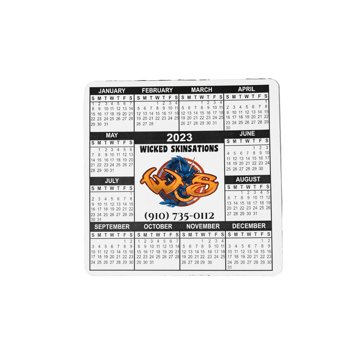 5" x 5" Full color Custom Magnet