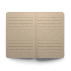 Denik® USA-Made Recycled Executive Layflat A5 Kraft Notebook
