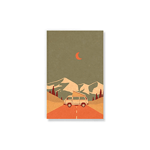 Denik® USA-Made Recycled Executive Layflat A5 Kraft Notebook