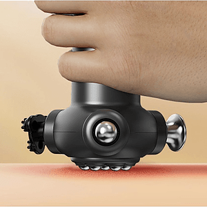 Rechargeable Three Heads Massage Gun