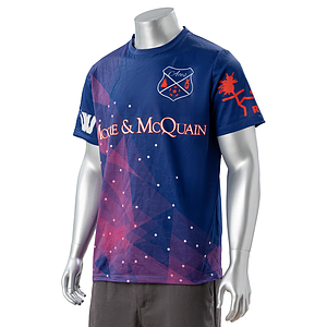 100% Cotton Full Color Pigmented Digital Print Men's Short Sleeve T-Shirt - 5.3 oz