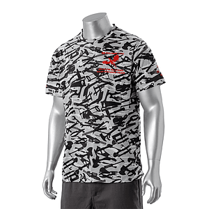 100% Cotton Full Color Pigmented Digital Print Men's Short Sleeve T-Shirt - 5.3 oz