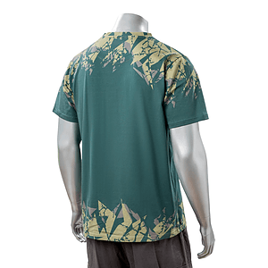 100% Cotton Full Color Reactive Digital Print Men's Short Sleeve T-Shirt - 5.3 oz