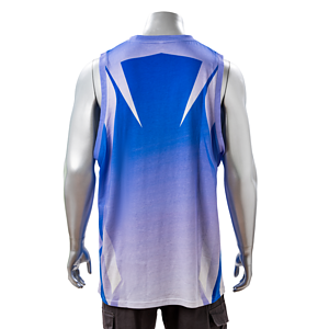 100% Cotton Full Color Reactive Digital Print Men's Tank Top - 5.3 oz