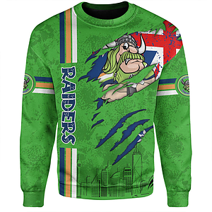 100% Cotton Full Color Fluorescent Digital Print Men's Sweatshirt - 7.4 oz
