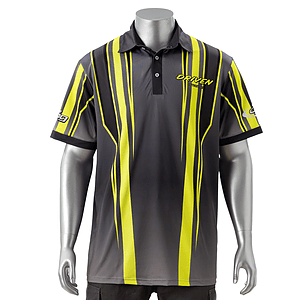 100% Cotton Full Color Fluorescent Digital Print Men's Polo - 5.3 oz