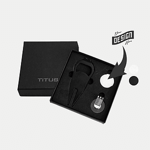 3-in-1 Golf Tool Set - Divot Tool, Ball Marker & Cap Clip