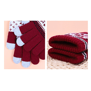 Adult Female Gloves w/ 3 Finger Touch
