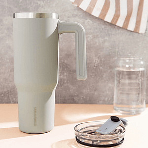 32 oz Hydrapeak® Stainless Steel Insulated Tumbler With Handle and Straw Lid