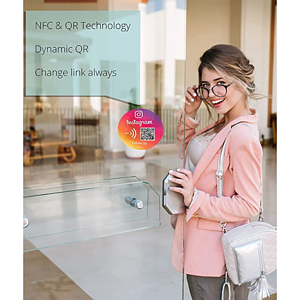 iTAGL Smart NFC Digital Business Epoxy Sticker